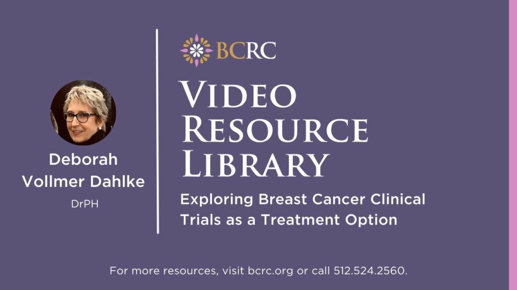 Exploring Breast Cancer Clinical Trials as a Treatment Option - course thumbnail