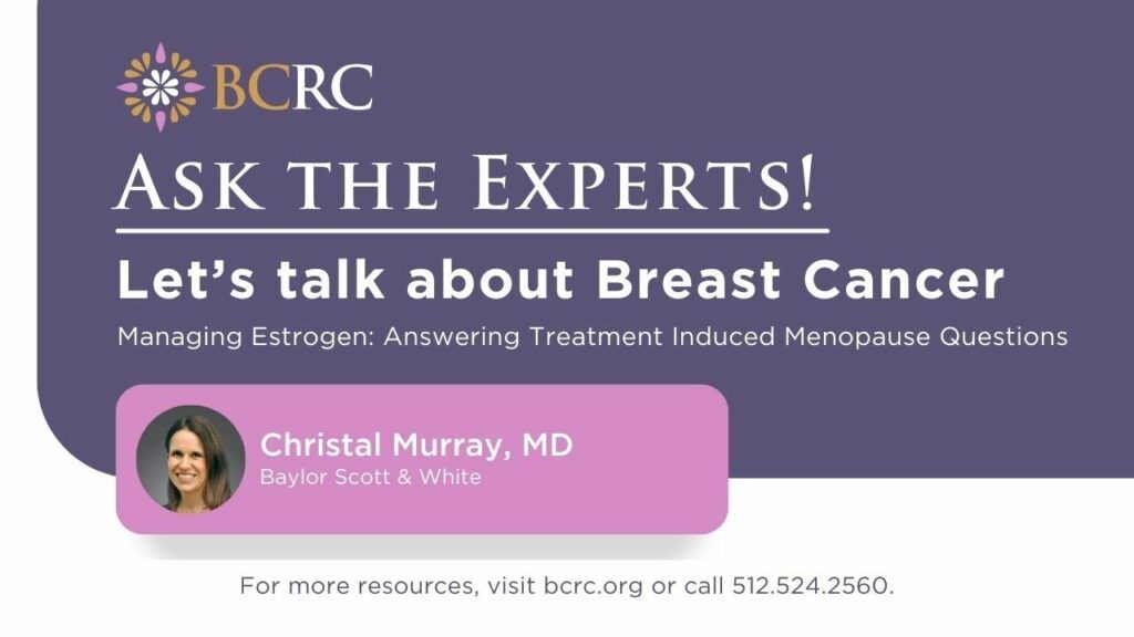 Managing Estrogen Answering Treatment Induced Menopause Questions - course thumbnail
